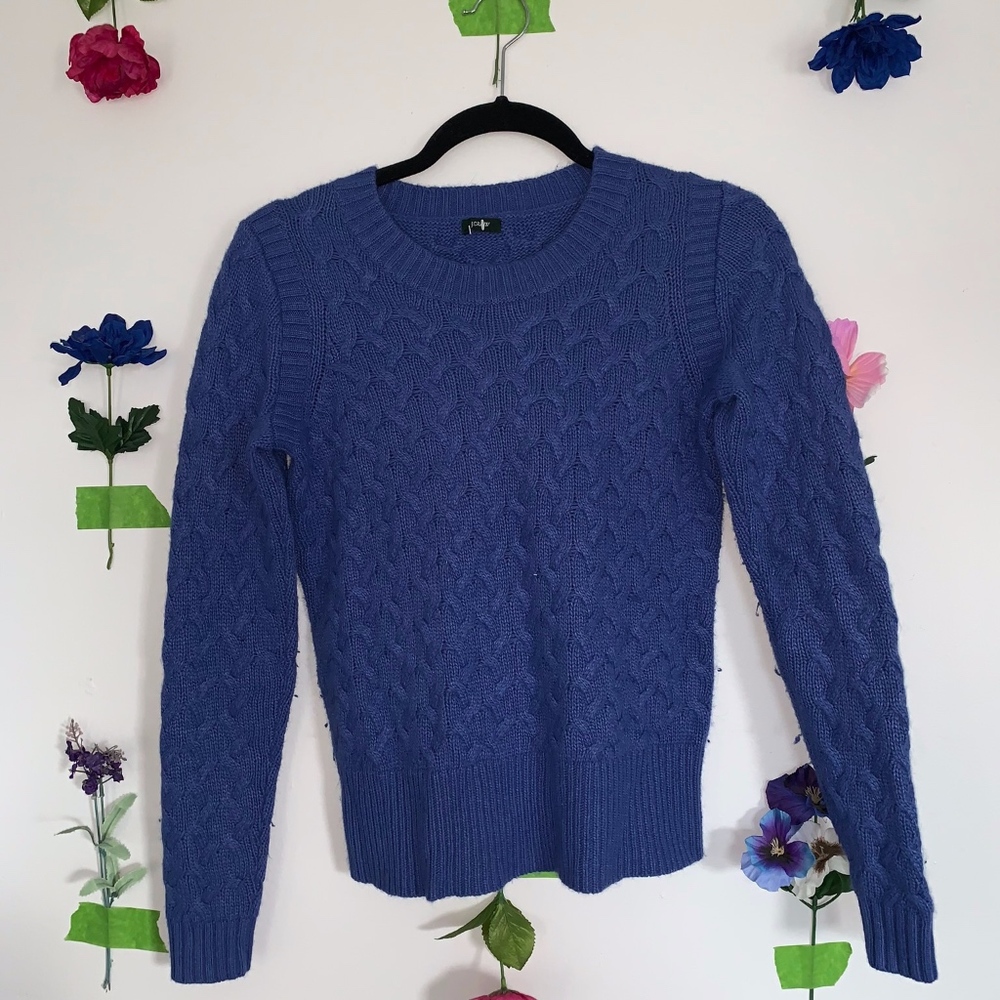 J. Crew Cobalt Sweater